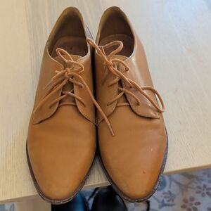 Madewell Oxford Leather Shoes Women Size 8.5